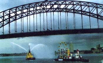 Our Ferris Wheel on Sydney Harbour